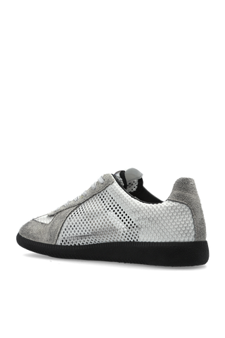Maison Margiela GREY Sports shoes with logo 5
