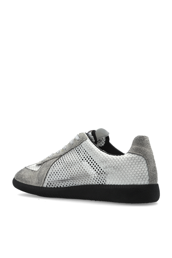 Maison Margiela GREY Sports shoes with logo 5