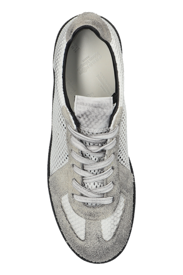 Maison Margiela GREY Sports shoes with logo 6