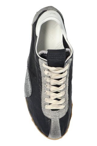 Maison Margiela BLACK Sports shoes with logo 6