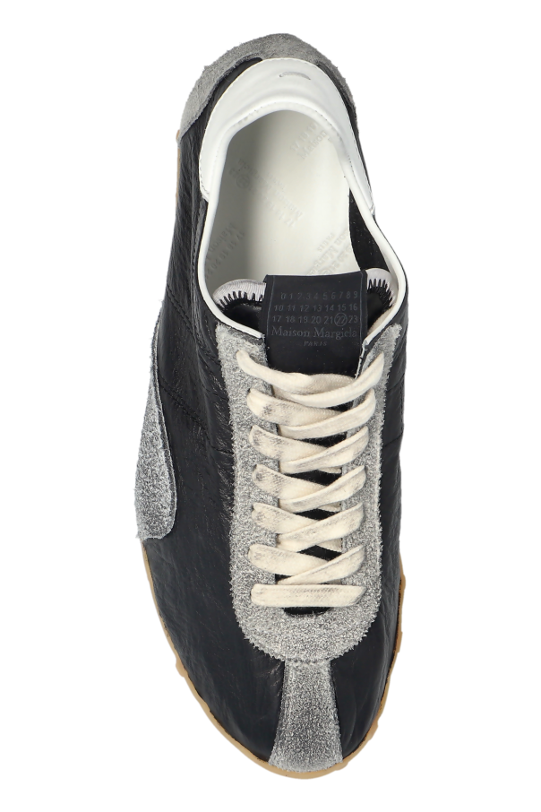 Maison Margiela BLACK Sports shoes with logo 6
