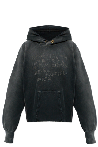 Maison Margiela GREY Sweatshirt with embroidery 1