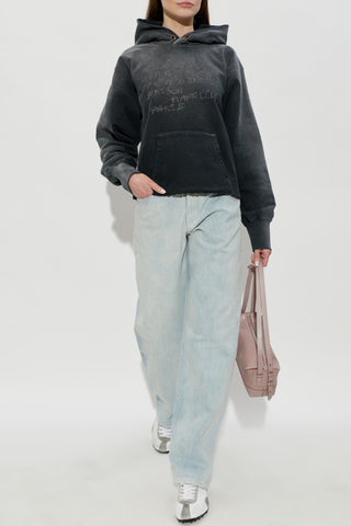 Maison Margiela GREY Sweatshirt with embroidery 2