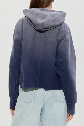 Maison Margiela NAVY BLUE Sweatshirt with embroidery 4