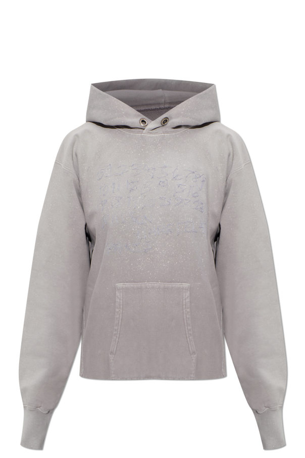 Maison Margiela GREY Sweatshirt with embroidery 1