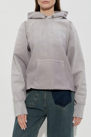 Maison Margiela GREY Sweatshirt with embroidery 3