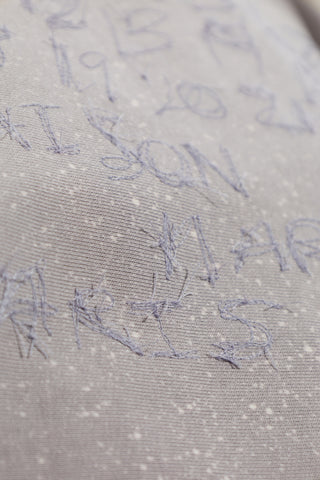 Maison Margiela GREY Sweatshirt with embroidery 5