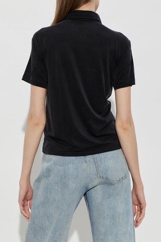 Maison Margiela NAVY BLUE Plaid T-shirt 4