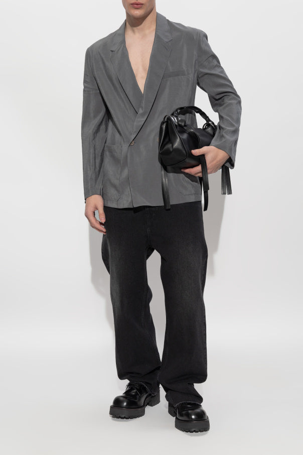 Maison Margiela BLACK Straight-leg jeans 2