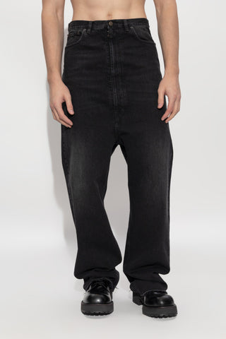 Maison Margiela BLACK Straight-leg jeans 3