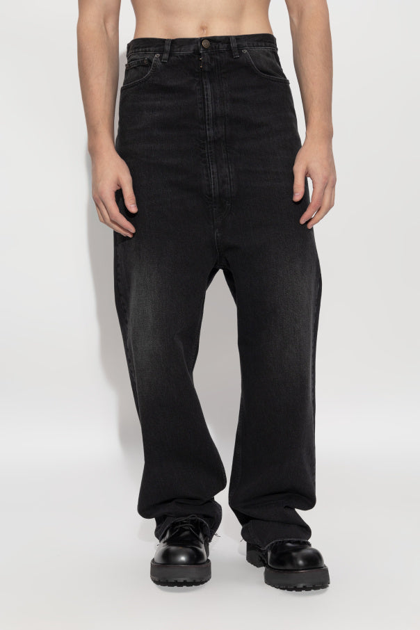 Maison Margiela BLACK Straight-leg jeans 3