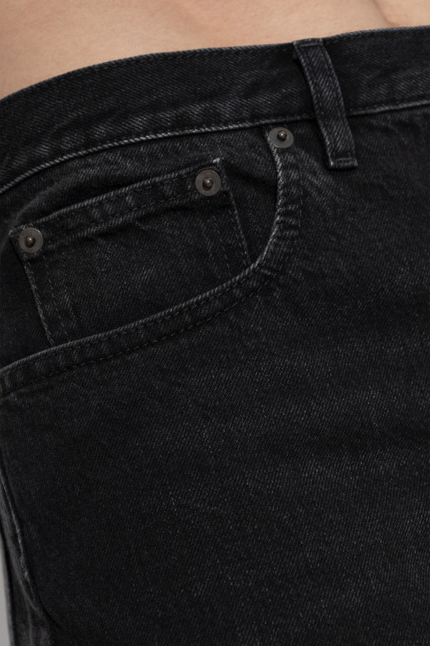Maison Margiela BLACK Straight-leg jeans 5