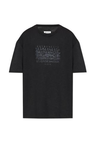 Maison Margiela BLACK ‘Oversize’ T-shirt 1