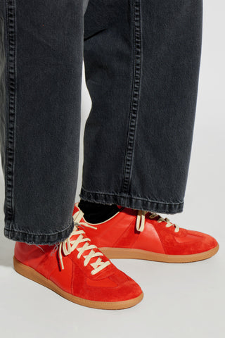 Maison Margiela RED Suede sports shoes 2