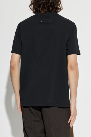 Maison Margiela BLACK T-shirt with print 4