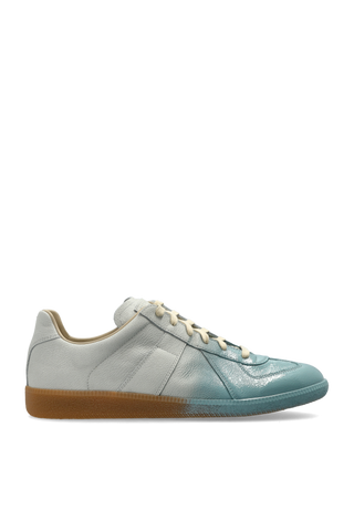 Maison Margiela BLUE Leather sports shoes 1