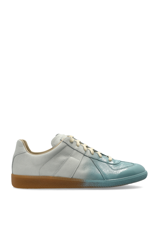 Maison Margiela BLUE Leather sports shoes 1