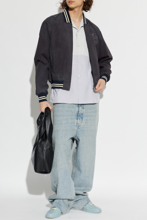 Maison Margiela BLUE Wide-leg jeans 2