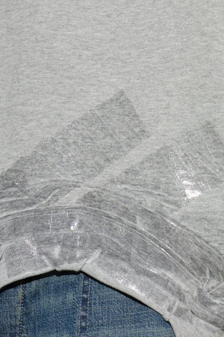 Maison Margiela GREY Asymmetrical-cut sweatshirt 5