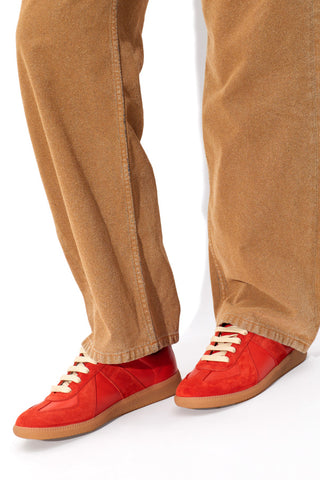 Maison Margiela RED Suede sports shoes 2