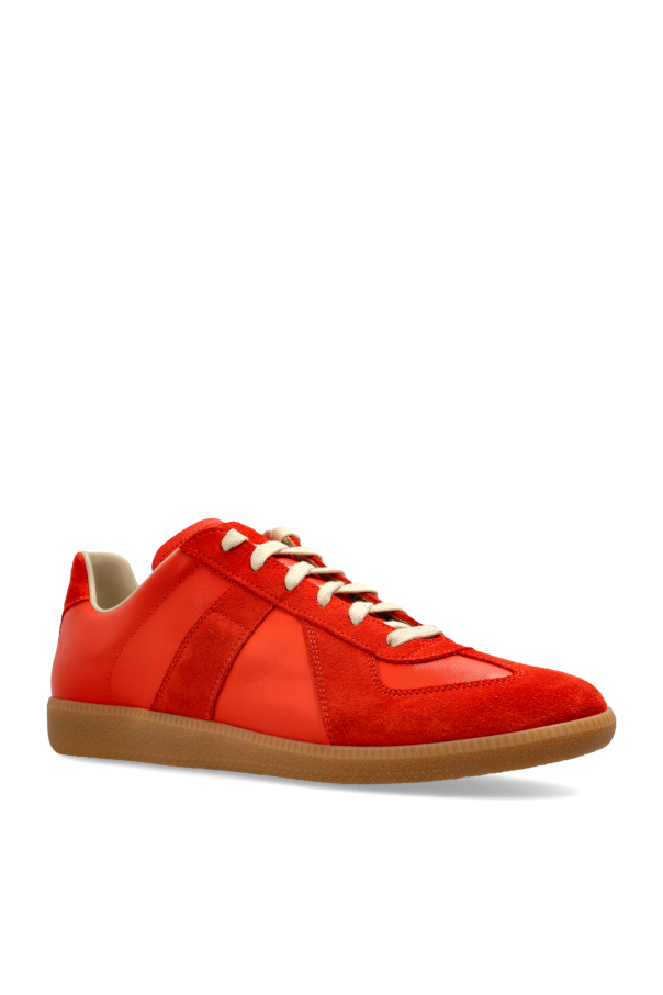 Maison Margiela RED Suede sports shoes 4