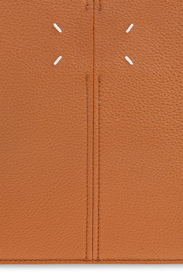 Maison Margiela BROWN Leather pouch from the ‘Dress-age’ collection 7