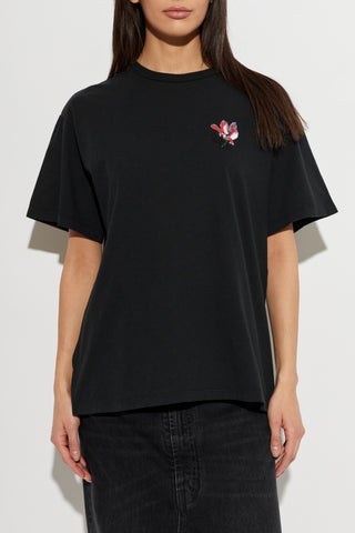 Maison Margiela BLACK T-shirt with print 3