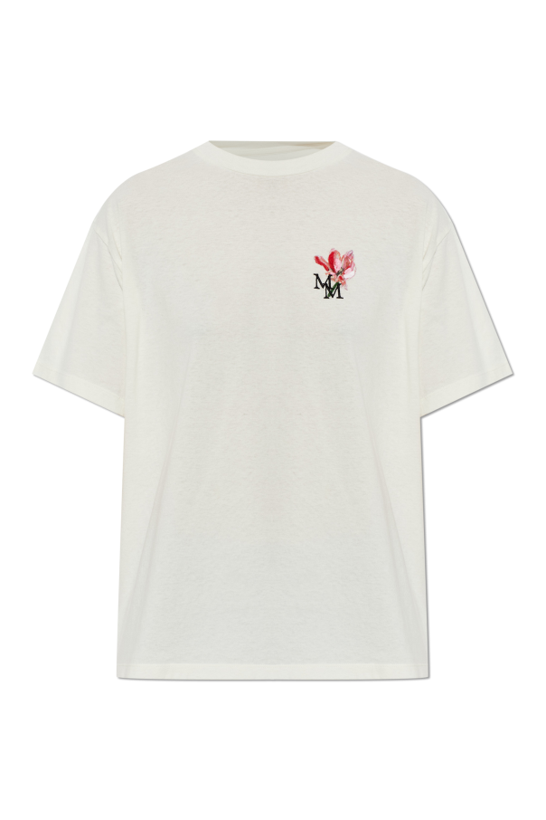 Maison Margiela WHITE T-shirt with print 1