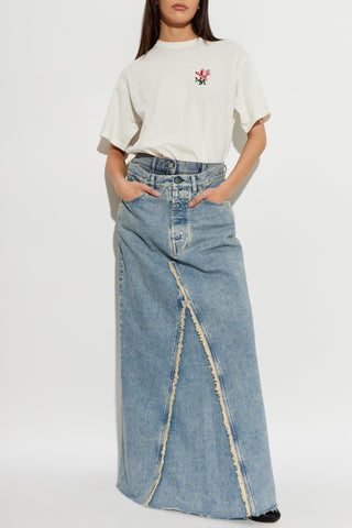 Maison Margiela WHITE T-shirt with print 2
