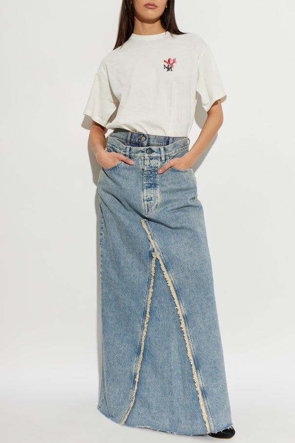 Maison Margiela WHITE T-shirt with print 2