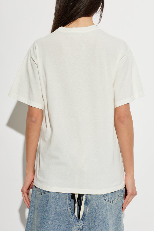 Maison Margiela WHITE T-shirt with print 4