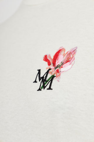 Maison Margiela WHITE T-shirt with print 5