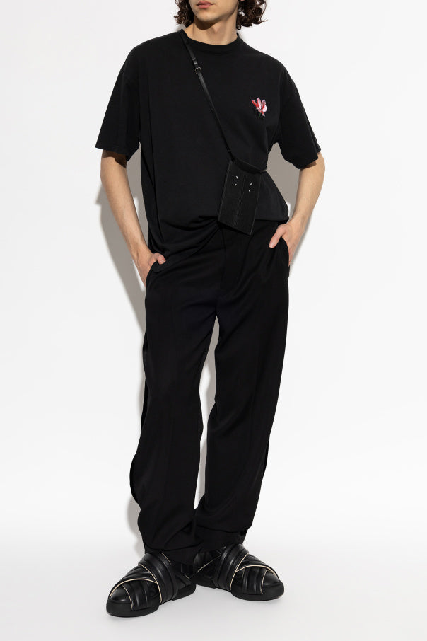 Maison Margiela BLACK T-shirt with print 2