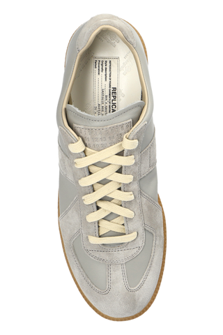 Maison Margiela GREY Leather sports shoes 6