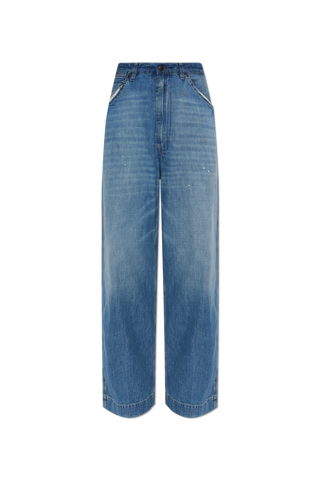 Maison Margiela BLUE Wide-leg jeans 1