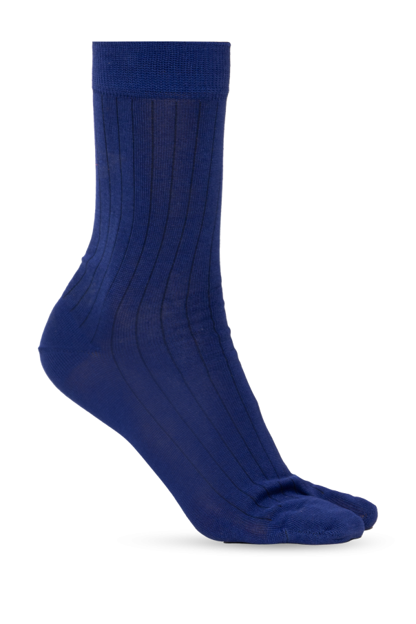 Maison Margiela BLUE Tabi cut-out socks 1