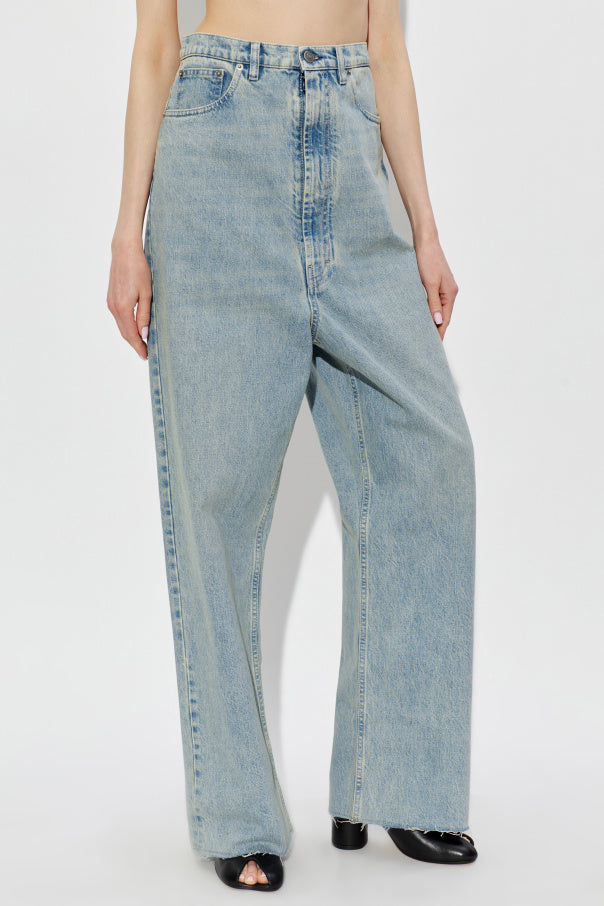 Maison Margiela BLUE High-waisted jeans 3