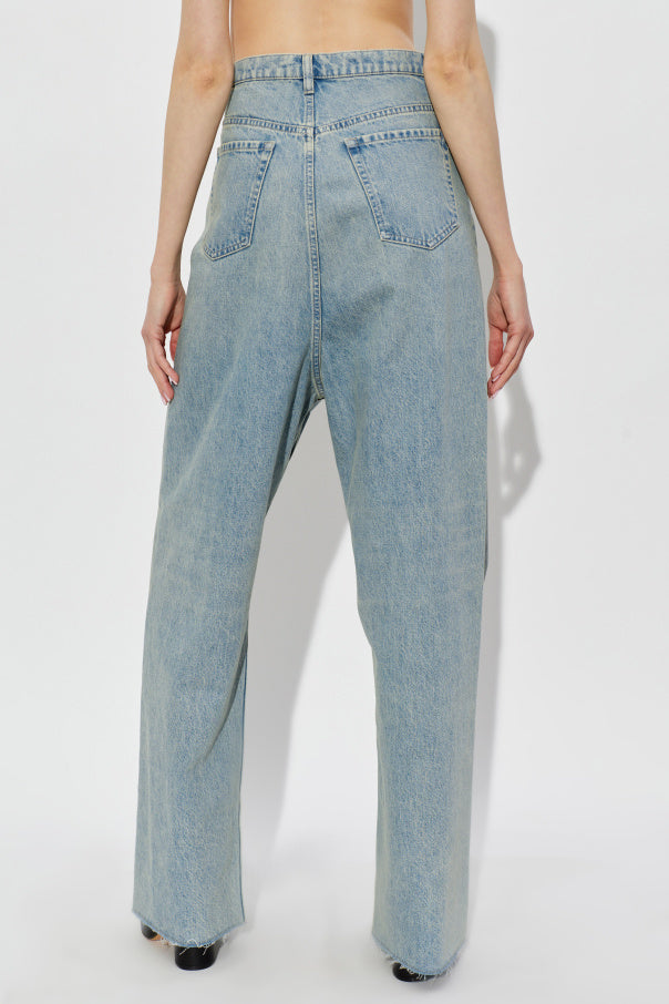 Maison Margiela BLUE High-waisted jeans 4