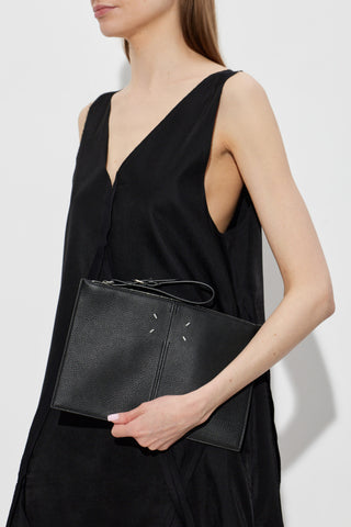 Maison Margiela BLACK Leather handbag 2
