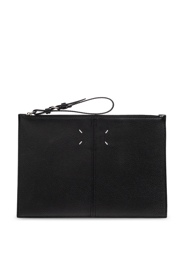 Maison Margiela BLACK Leather handbag 4
