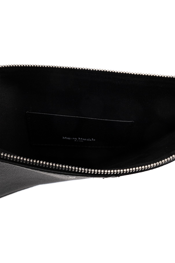 Maison Margiela BLACK Leather handbag 6