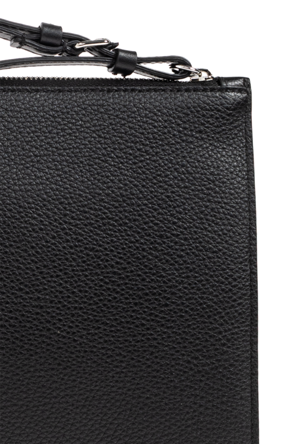 Maison Margiela BLACK Leather handbag 7