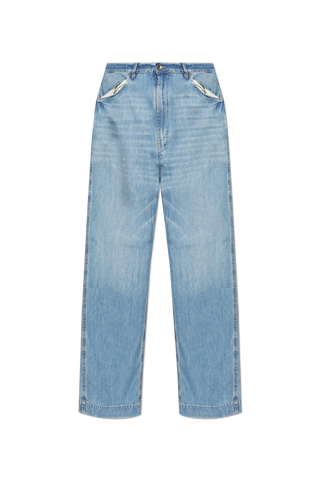 Maison Margiela BLUE Jeans with 'vintage' effect 1