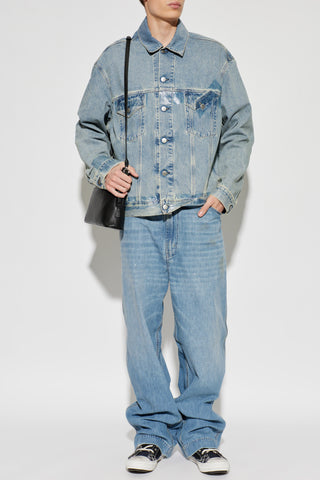 Maison Margiela BLUE Jeans with 'vintage' effect 2
