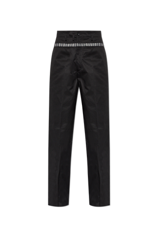 Maison Margiela BLACK Cotton trousers 1