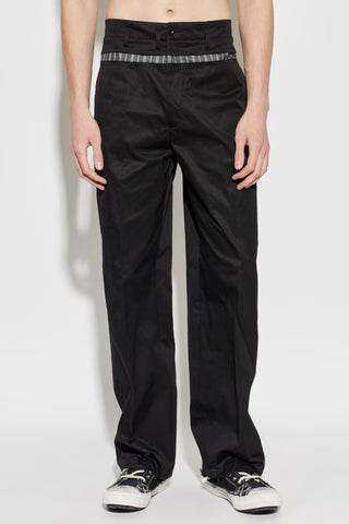 Maison Margiela BLACK Cotton trousers 3