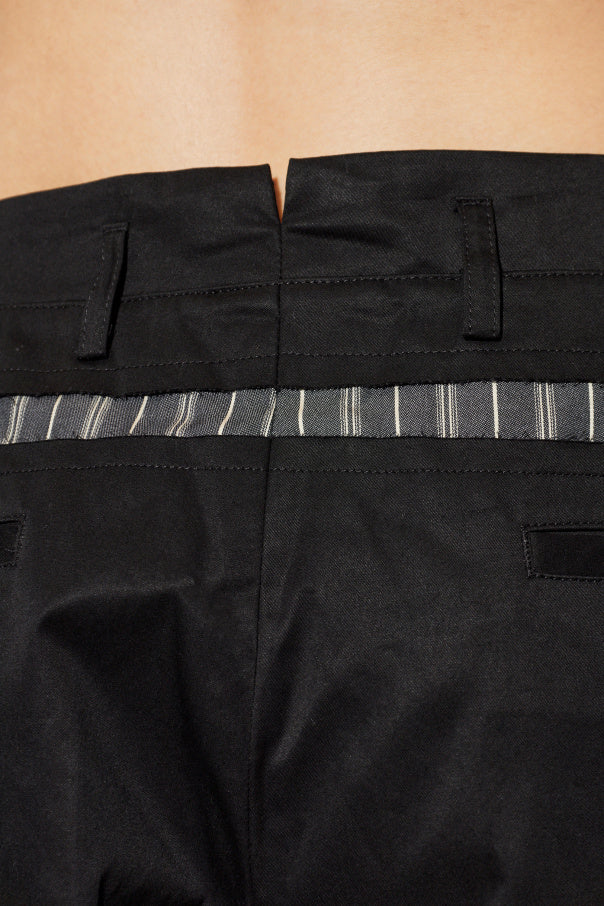 Maison Margiela BLACK Cotton trousers 5