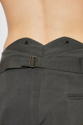 Maison Margiela GREY Cotton trousers 5