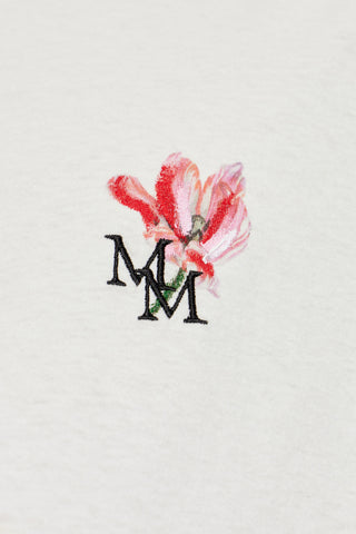 Maison Margiela WHITE T-shirt with logo 5