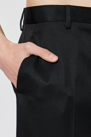 Maison Margiela BLACK Wool pleated trousers 5